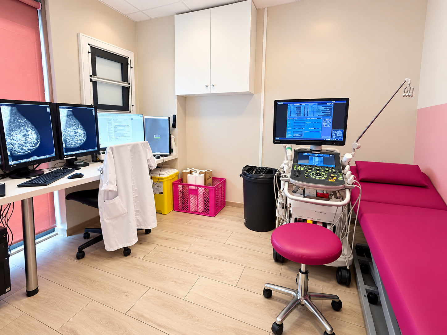 Salle d'échographie Canon i800